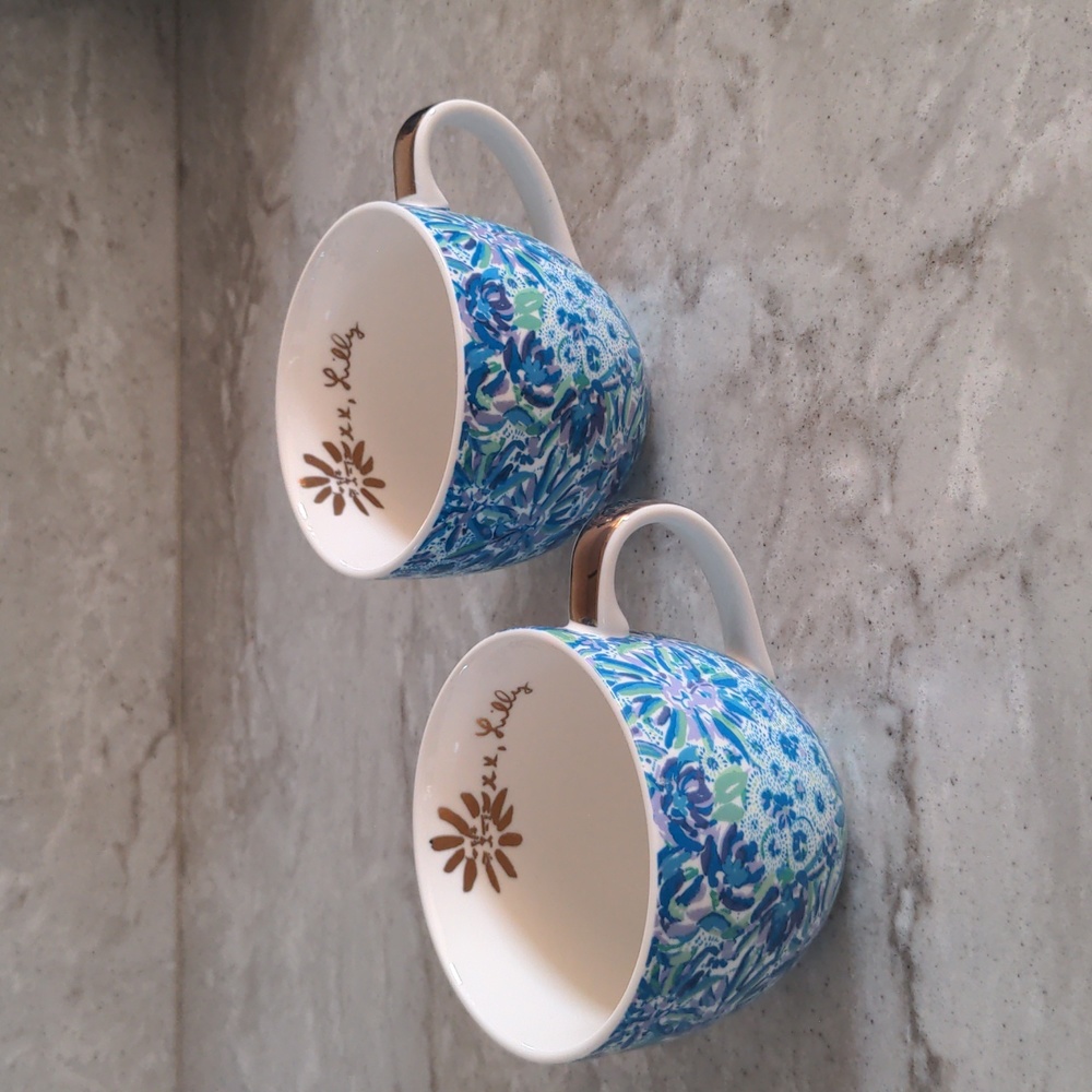 NWOB Two Lilly Pulitzer Ceramic Mugs